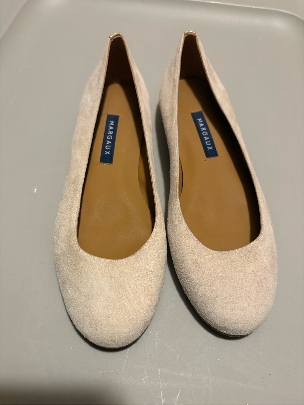 Margaux suede flats